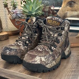 Boys RedHead Camouflage Outdoor Boots